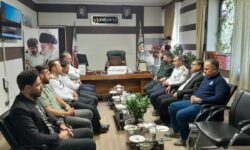 دیدار جمعی از فعالان فرهنگی و اجتماعی منطقه با جناب سرهنگ نعمتی، فرمانده انتظامی تبریز