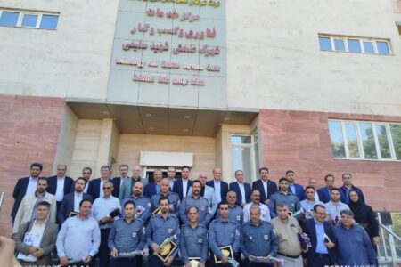 گرامیداشت روز آتشنشانی در شهرک صنعتی شهید سلیمی