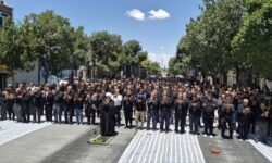 گوگانی ها در ظهر عاشورا با اقامه نماز، به ندای «حی علی الصلاه» امام حسین(ع) لبیک گفتند