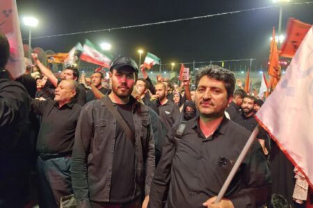 حضور نمایندگان شهرک صنعتی شهید سلیمی در آیین وداع با قائد شهید امت